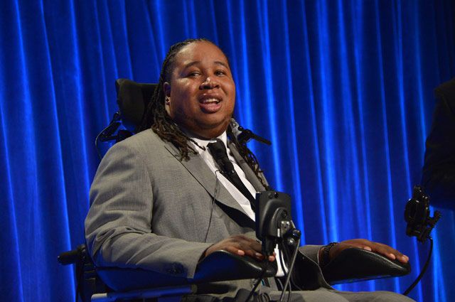Eric LeGrand at an event last year